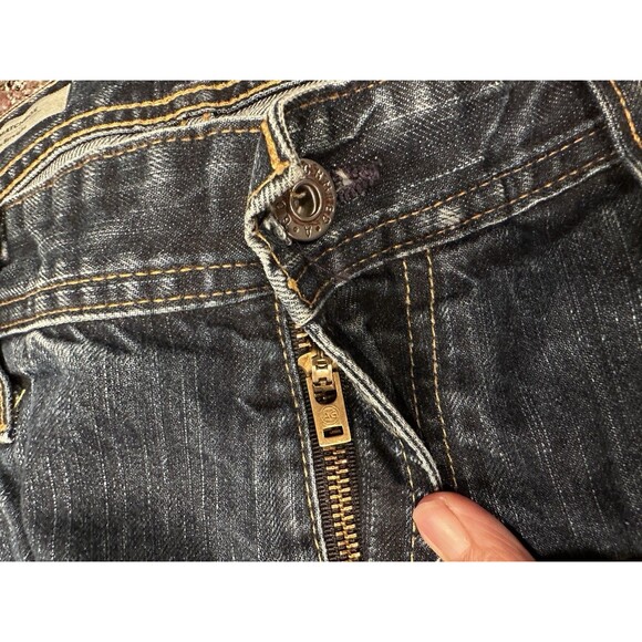 AG Adriano Goldschmied The Matchbox Slim Straight Blue Denim Jeans Pants 38 - Picture 12 of 12